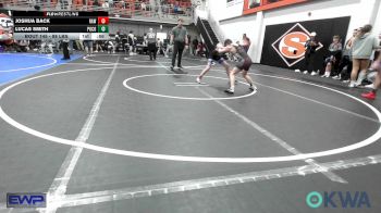 88 lbs 5th Place - Joshua Back, Raw Wrestling Club vs Lucas Smith, Pocola Youth Wrestling