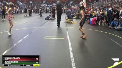 78 lbs Semifinal - Blake Givens, Romeo WC vs William Szarek, NBWC