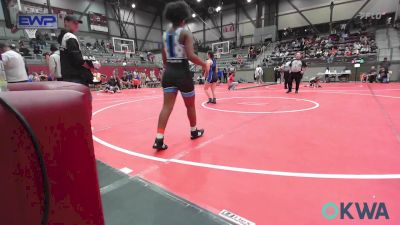 125-135 lbs Rr Rnd 2 - Heavenly Daniels, Pitbull Wrestling Academy vs Kaisley Taber, Hennessey Takedown Club