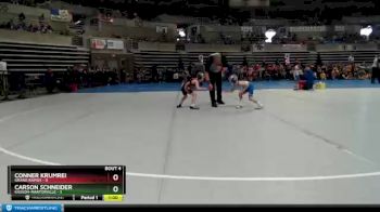 50 lbs Placement (4 Team) - Carson Schneider, Kasson-Mantorville vs Conner Krumrei, Grand Rapids