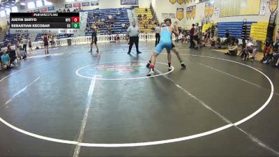 165 lbs Round 3 (8 Team) - SEBASTIAN ESCOBAR, Cypress Creek vs Justin Skryd, Naperville Central