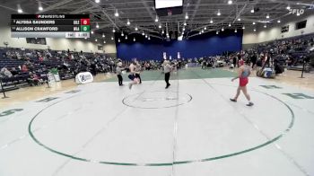 132 lbs Cons. Round 3 - Allison Crawford, Washington-Liberty (Arlington) vs Alyssa Saunders, Giles