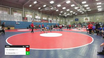 113 lbs Round Of 16 - Sergio Escobar, Bakersfield vs Xavier Escamilla, Exeter Union