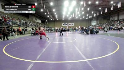 215 lbs Champ. Round 1 - Rock Shurette, Baylor vs Evan Fevold, Bentonville West