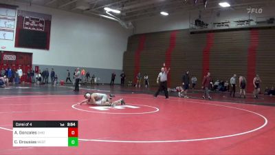 125 lbs Consi Of 4 - Andre Gonzales, Ohio State vs Colton  Drousias, West Virginia-Unattached