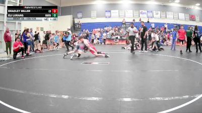 120/126 Round 1 - Bradley Miller, Carolina Reapers vs Eli Lorang, Mighty Warriors Wrestling Acad