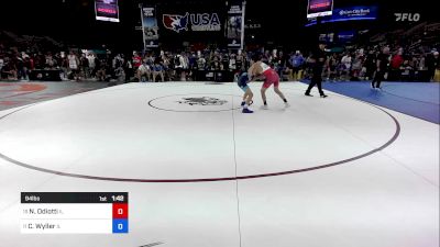 94 lbs Cons 8 #1 - Niko Odiotti, IL vs Colton Wyller, IL