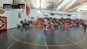 285 lbs 5th Place Match - Kingston Oe, Laurel vs Zack Smith, Lockwood (Billings)