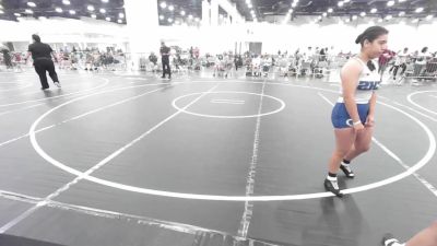 123 lbs Rr Rnd 4 - Kaylee Gali, Legends Of Gold LV vs Tabitha Montez, Central Catholic WC