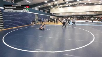 149 lbs Champ. Round 2 - Elijah Brosius, Pitt-Johnstown Unattached vs Dylan Hart, Messiah