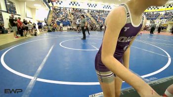 62 lbs Rr Rnd 1 - Raighan Pemberton, Newkirk Takedown Club vs Serenity Brashar, Buck Pride Wrestling