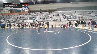 138 lbs 1st Place Match - Alan Salguero Jr, Team Aggression Wrestling Club vs Tavarre Lee, FordDynastyWrestlingClub