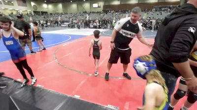 57 lbs 5th Place - Keanu Lemrise, Redwood WC vs Wade Plum, Cloverdale Wresting Club