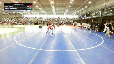 126 lbs Consi Of 64 #1 - Jack Shea, MA vs James Westrick, CT