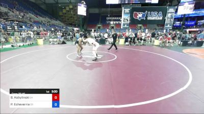 190 lbs Cons 32 #1 - Brayden Kobylinski, OH vs Preston Echeverria, OR