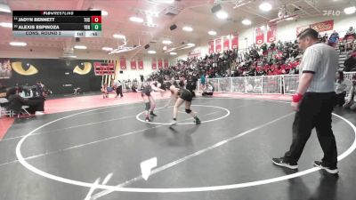 115 lbs Cons. Round 2 - Jadyn Bennett, Tustin vs Alexis Espinoza, Ventura