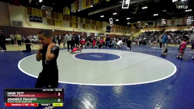 50/55 3rd Place Match - Hank Tett, Fallbrook Wrestling Club vs Kendrick Frausto, Rough House Wrestling