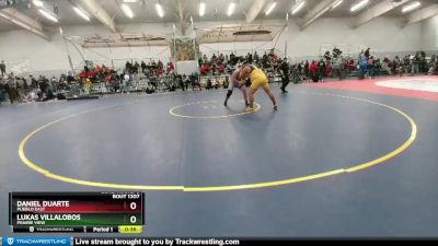 215 lbs Cons. Round 6 - Daniel Duarte, Pueblo East vs Lukas Villalobos, Prairie View