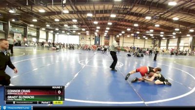 68 lbs Rd# 4- 2:00pm Friday Final Pool - Connor Craig, Nebraska Elite vs Grady Glowacki, Crass Trained