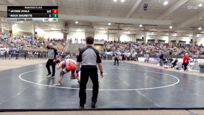 AA 190 lbs Cons. Semi - Rock Shurette, Cleveland High School vs Jayden Ayala, Bartlett High School