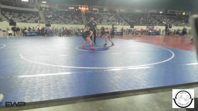 110 lbs Consi Of 16 #2 - BRAYLEIGH COOPER, McLoud vs Rhae Rodden, Harrah