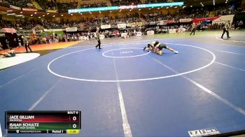 130 lbs Champ. Round 1 - Isaiah Schultz, Colony High School vs Jace Gilliam, Soldotna