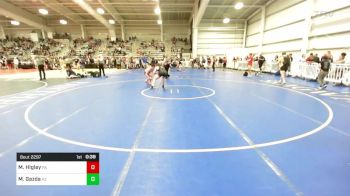 182 lbs Consi Of 8 #2 - Mason Higley, PA vs Matthew Gazda, AZ