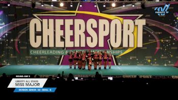 Liberty All Stars - MISS MAJOR [2025 L4 Senior - D2 - Small - B Day 2] 2025 CHEERSPORT National All Star Cheerleading Championship