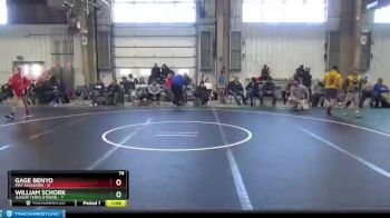 76 lbs Round 1 (6 Team) - Gage Benyo, Mat Assassins vs William Schork, Junior Terps Xtreme