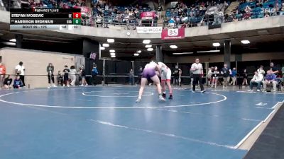 175 lbs Champ. Round 1 - Harrison Redenius, Unattached vs Stefan Ivosevic, Unattached