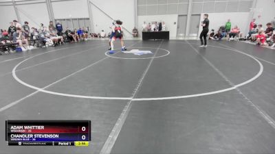 144 lbs Round 1 (8 Team) - Adam Whittier, Wisconsin vs Chandler Stevenson, Virginia Blue