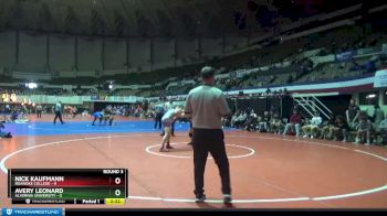 141 lbs Round 3 (3 Team) - Avery Leonard, Alvernia University vs Nick Kaufmann, Roanoke College