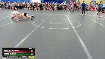 92 lbs Round 3 (8 Team) - Paxton Laughlin, Louisville WC vs Caleb Berger, Highland Hornets