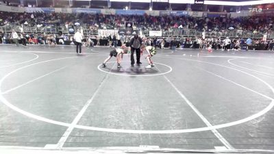 72 lbs Round Of 16 - Colton Dahna, Hinton Mathawks vs Liam Dyches, Bartlesville WC