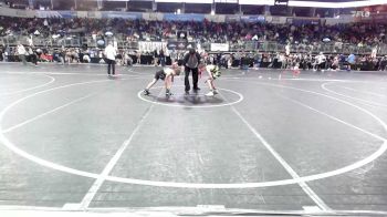 72 lbs Round Of 16 - Colton Dahna, Hinton Mathawks vs Liam Dyches, Bartlesville WC
