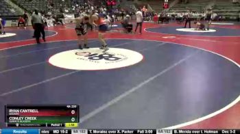 4A 220 lbs Cons. Round 2 - Conley Creek, Subiaco Academy vs Ryan Cantrell, Bauxite