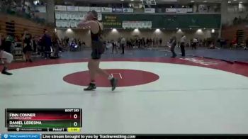 182 lbs Champ. Round 2 - Finn Conner, La Costa Canyon vs Daniel Ledesma, Holtville
