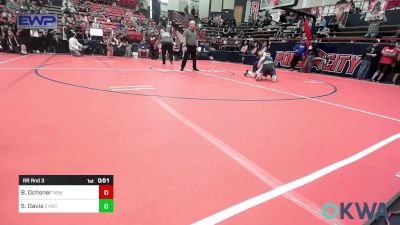 Rr Rnd 3 - Boden Ochsner, Wichita Blue Knights vs Stetson Davis, Enid Youth Wrestling Club