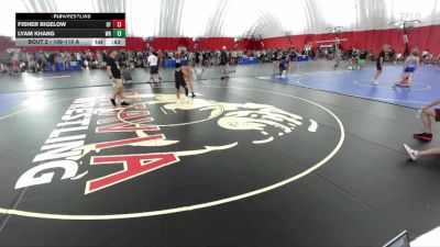 109-110 A Round 1 - Fisher Bigelow, Oconto Falls vs Lyam Khang, Wisconsin Rapids