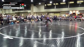 144 lbs Round 2 (6 Team) - Brayson Weatherly, Team Arkansas vs Dauson Flint, Nashville Catholic Irish