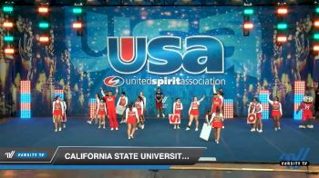 California State University Fresno [2020 Small Co-Ed Show Cheer 4-Year College -- Division I Day 2] 2020 USA Collegiate Championships