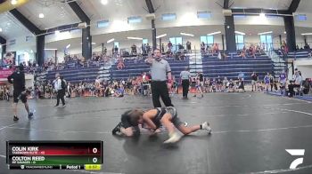 70 lbs Round 4 (8 Team) - Colin Kirk, Takedown Elite vs COLTON REED, MF Savages