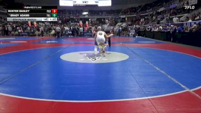 1A-4A 157 5th Place Match - Brady Adams, Tallassee vs Hunter Bagley, Piedmont