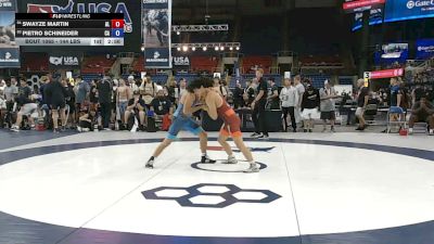 144 lbs Cons. Rd Of 64 - Swayze Martin, Alabama vs Pietro Schineider, California