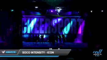 SoCo Intensity - Icon [2022 L4 Senior - D2 - Small - B] 2022 CHEERSPORT National Cheerleading Championship