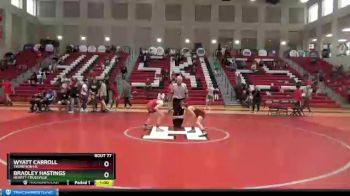 113 lbs Round 4 - Bradley Hastings, Hewitt-Trussville vs Wyatt Carroll, Thompson HS