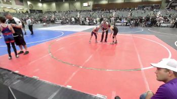 100 lbs Consolation - John Calonico, Willows Wrestling vs Torrin Bristow, Lassen Wrestling Association