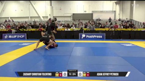 Adam Jeffrey Petnuch vs Zachary Christian Tolentino 2025 World IBJJF Jiu-Jitsu No-Gi Championship