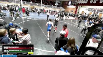 138 lbs Champ. Round 2 - Quentin Harding, Orting vs Nikolas Santonocito, Deer Park