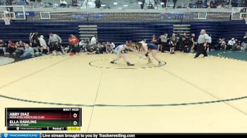 126 lbs Round 4 - Ella Rawlins, Owyhee Storm vs Abby Diaz, Middleton Wrestling Club